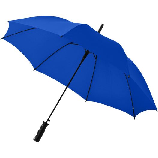 blauer regenschirm mit schwarzem griff Barry 23" Automatikregenschirm (Bild 1)