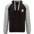 Badet zweifarbiger Kapuzenpullover Unisex (Bild 3)
