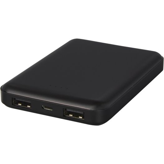 Produktabbildung Gleam 5000 mAh ultraflache, Leuchtlogo Powerbank Gleam 5000 mAh ultraflache, Leuchtlogo Powerbank (Bild 1)