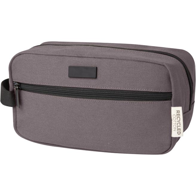 Produktabbildung Joey Kosmetiktasche aus GRS recyceltem Canvas 3,5 L Joey Kosmetiktasche aus GRS recyceltem Canvas 3,5 L