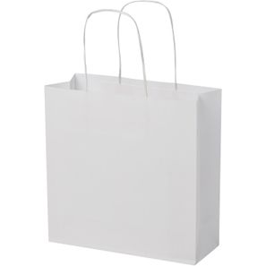 Kraftpapiertasche 120 /m² mit gedrehten Griffen – 24 × 9 × 24 cm