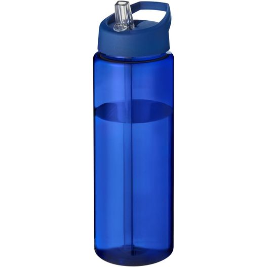 eine blaue wasserflasche mit blauem deckel H2O Active® Vibe 850 ml Sportflasche mit Ausgussdeckel (Bild 1)