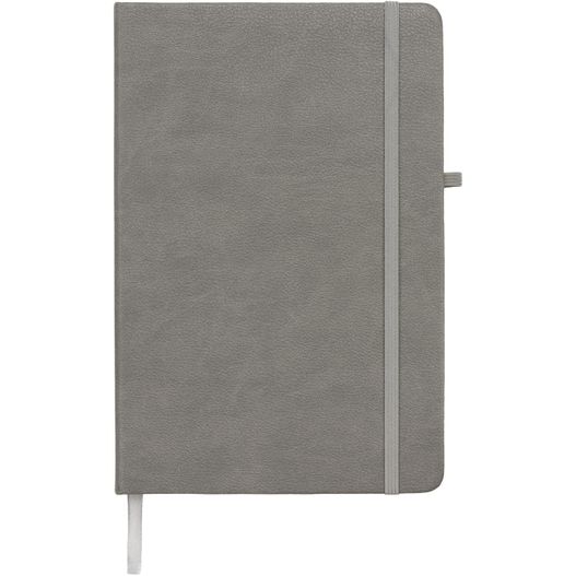 ein graues notizbuch mit einem weißen streifen auf der vorderseite Rivista A5 Notizbuch (Bild 1)