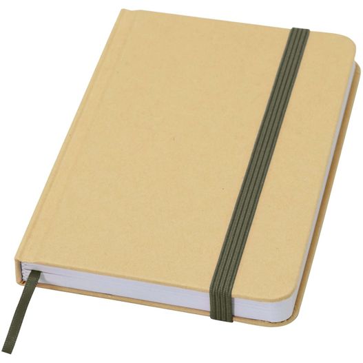 Reed A6 Hardcover Notizbuch, blanko, aus recyceltem Material (Bild 1)