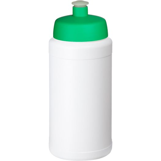 eine weiße flasche mit grünem deckel Baseline® Plus 500 ml Flasche mit Sportdeckel (Bild 1)