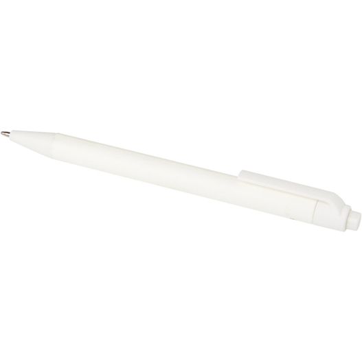 Chartik Kugelschreiber aus recyceltem Papier mit matter Oberfläche, einfarbig (schwarze Mine) (Bild 1)