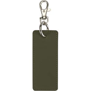 Resi Plus GRS recycelter rechteckiger Charm Schlüsselanhänger