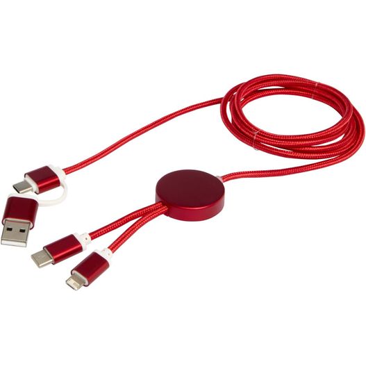 Alasia 150 cm 5-in-1 Kabel aus recyceltem Kunststoff für Datenübertragung und 27W Schnellladung (Bild 1)