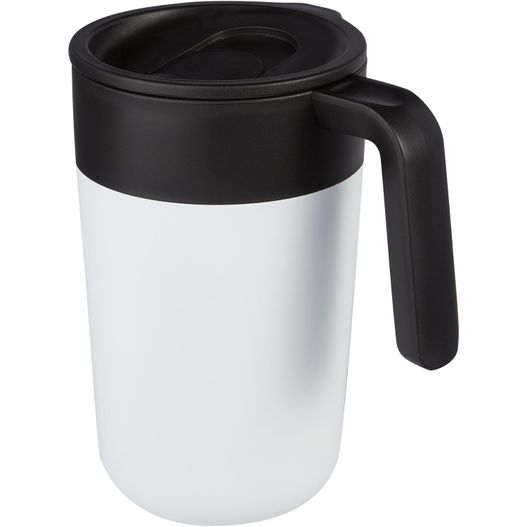 Nordia 400 ml doppelwandiger Becher aus Recyclingmaterial (Bild 1)