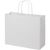 Kraftpapiertasche 120 g/m² mit gedrehten Griffen – 31 × 12 × 25 cm (Bild 1)