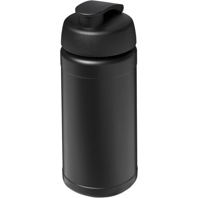 Produktabbildung Baseline 500 ml recycelte Sportflasche mit Klappdeckel Baseline 500 ml recycelte Sportflasche mit Klappdeckel