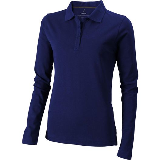 Oakville Langarm Poloshirt für Damen (Bild 1)