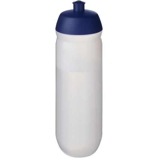 eine weiße und blaue sportflasche mit blauem deckel HydroFlex™ Clear 750 ml Squeezy Sportflasche (Bild 1)