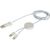 Alasia 150 cm 5-in-1 Kabel aus recyceltem Kunststoff für Datenübertragung und 27W Schnellladung (Bild 3)