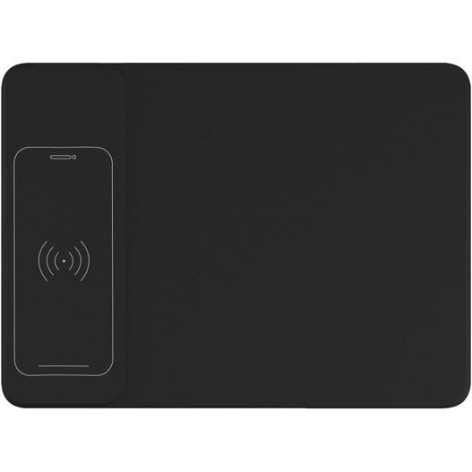 SCX.design O25 10 W Induktions-Mauspad mit Leuchtlogo (Bild 1)