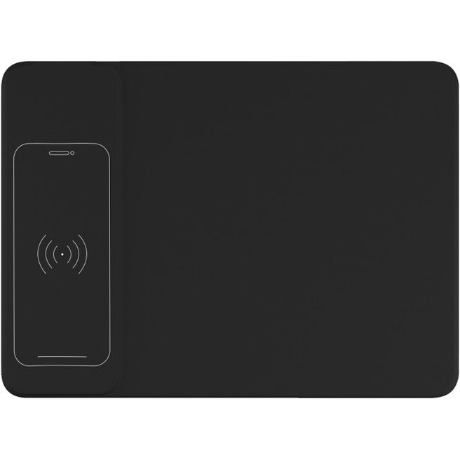 SCX.design O25 10 W Induktions-Mauspad mit Leuchtlogo
