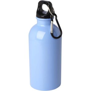 Oregon 400 ml RCS-zertifizierte, einwandige Trinkflasche aus Edelstahl mit Karabinerhaken