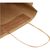 Kraftpapiertasche 120 /m² mit gedrehten Griffen – 24 × 9 × 24 cm (Bild 3)