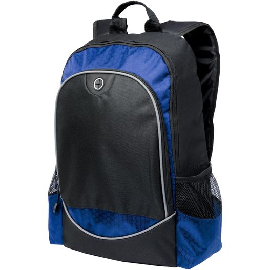 rucksack mit blauer und schwarzer fronttasche Benton 15" Laptop-Rucksack 15L (Bild 1)