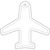RFX™ H-09 Reflektierender PVC-Anhänger Flugzeugs (Bild 2)