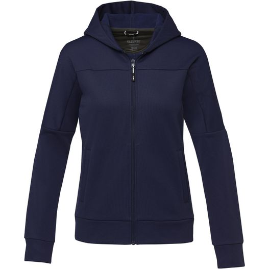 eine damenjacke mit kapuze Nubia Performance Kapuzensweatjacke für Damen (Bild 1)