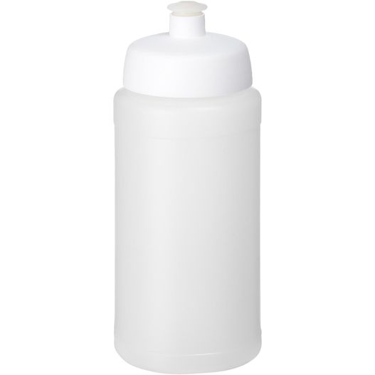 eine weiße plastikflasche mit weißem deckel Baseline® Plus 500 ml Flasche mit Sportdeckel (Bild 1)