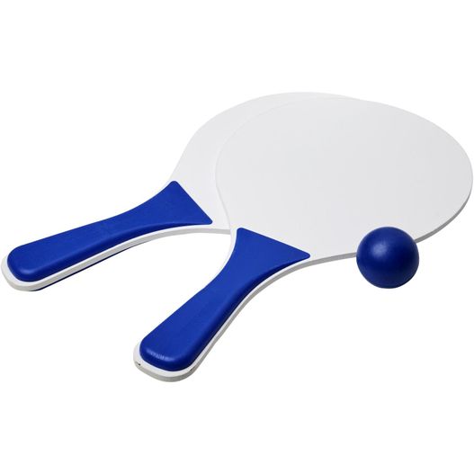 ein ping pong paddle mit einem ball auf ihm Bounce Strandspiel-Set (Bild 1)