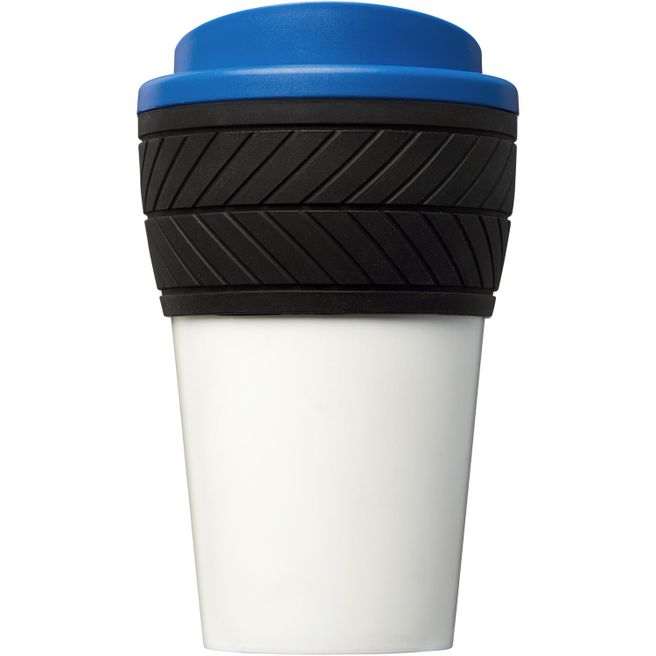 Produktabbildung Brite-Americano® 350 ml Isolierbecher mit Schutzring Reifen-Design Brite-Americano® 350 ml Isolierbecher mit Schutzring Reifen-Design