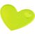 RFX™ S-12 Reflektierender Herz PVC-Aufkleber M (Bild 1)