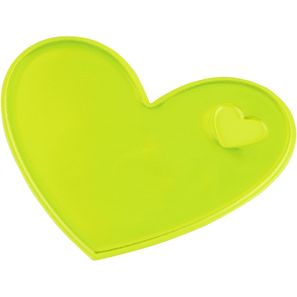 RFX™ S-12 Reflektierender Herz PVC-Aufkleber M