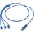 Versatile 5-in-1 Ladekabel aus recyceltem Aluminium (Bild 1)