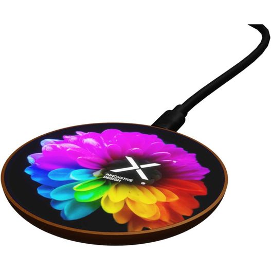 Produktabbildung SCX.design W13 kabellose Ladestation aus Holz mit Leuchtlogo SCX.design W13 kabellose Ladestation aus Holz mit Leuchtlogo (Bild 1)