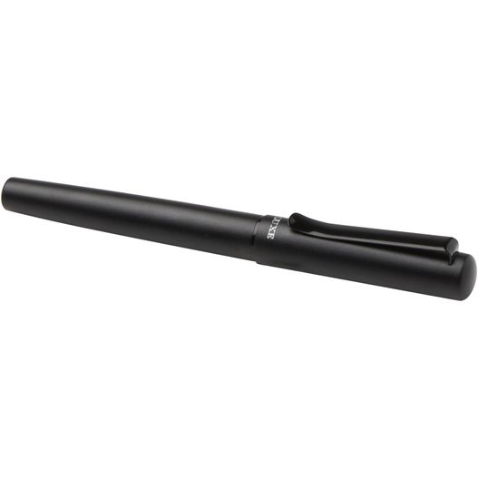 Produktabbildung Lucetta Füllfederhalter aus recyceltem Aluminium (schwarze Mine) Lucetta Füllfederhalter aus recyceltem Aluminium (schwarze Mine) (Bild 1)