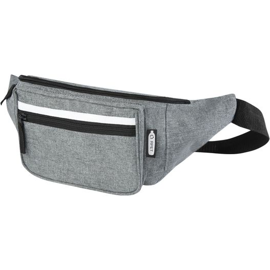 eine graue fanny tasche mit reißverschluss Journey GRS RPET Gürteltasche (Bild 1)