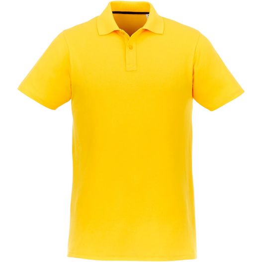 ein gelbes poloshirt auf weißem hintergrund Helios Poloshirt für Herren (Bild 1)