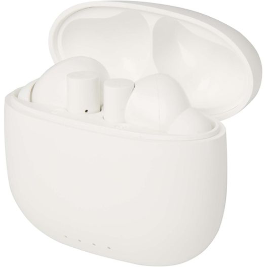 Alterf True Wireless Bluetooth® Headset aus recyceltem Kunststoff mit Silikon-Ohrstöpseln (Bild 1)