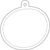 RFX™ H-09 ovaler reflektierender PVC-Anhänger (Bild 2)