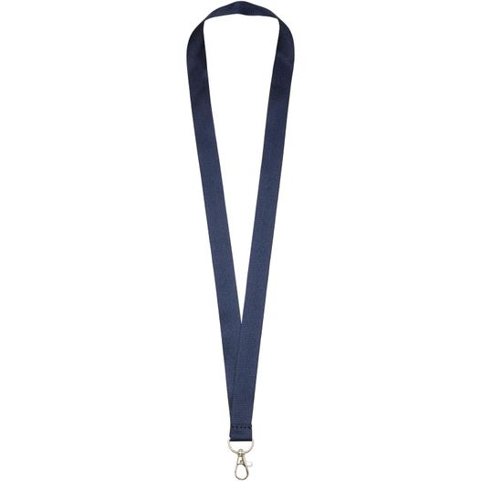 ein lanyard mit einem blauen lanyard und einem weißen lanyard Impey Lanyard mit praktischem Haken (Bild 1)