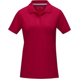 Graphite Poloshirt aus Bio-Baumwolle für Damen