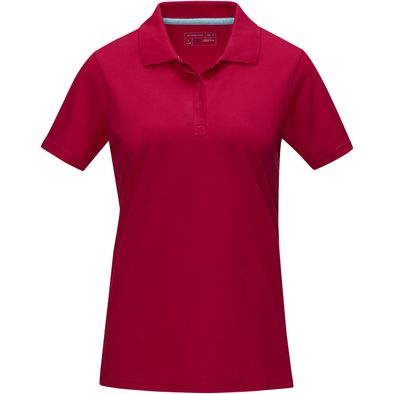 Graphite Poloshirt aus Bio-Baumwolle für Damen