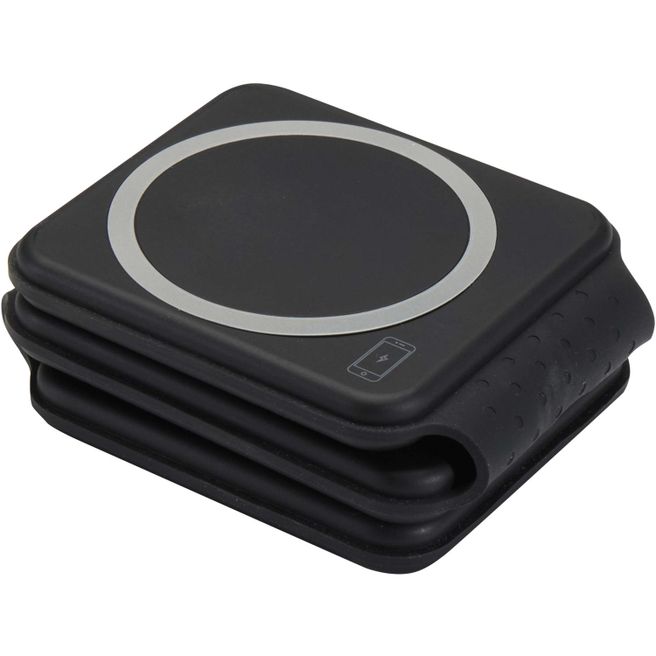 Armus 15 W 3-in-1 zusammenklappbares kabelloses Ladegerät aus recyceltem Kunststoff