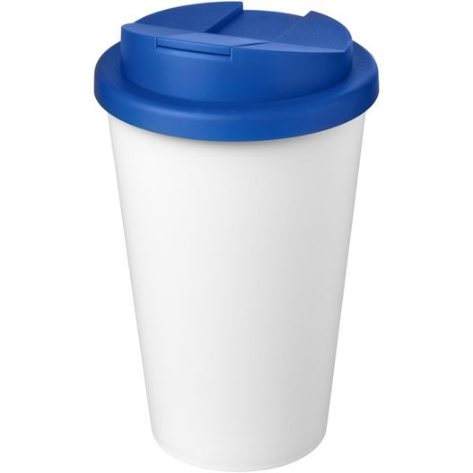 Produktabbildung Americano® Eco 350 ml recycelter Becher mit auslaufsicherem Deckel Americano® Eco 350 ml recycelter Becher mit auslaufsicherem Deckel (Bild 1)