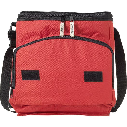 eine rote lunchtasche mit einem schwarzen armband Stockholm faltbare Kühltasche 10L (Bild 1)