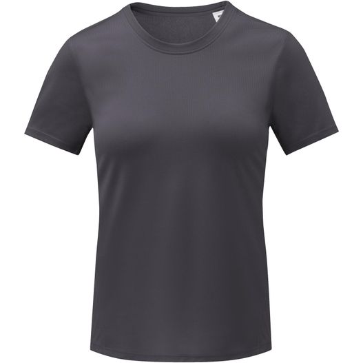 ein frauen grau t - hemd mit einem kurzen ärmel Kratos Cool Fit T-Shirt für Damen (Bild 1)