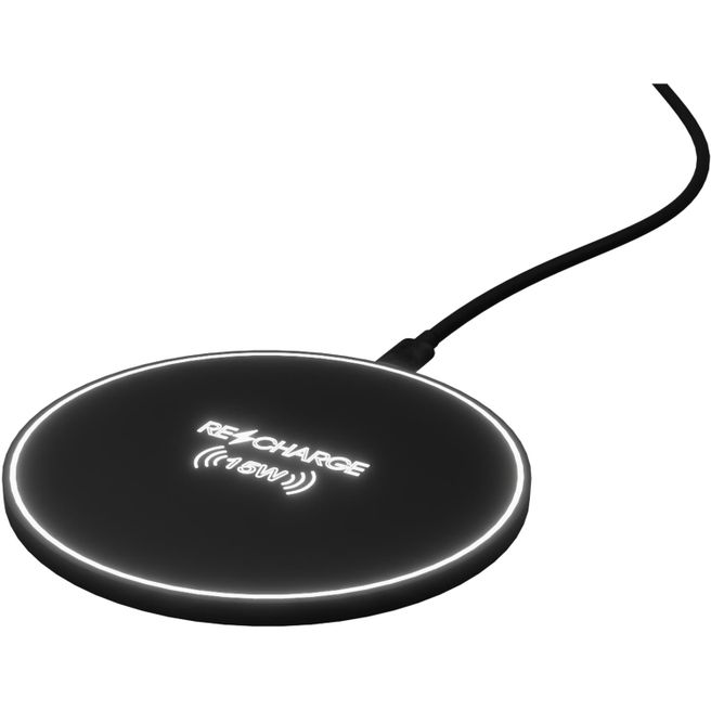 SCX.design W2115 W kabelloses Ladepad mit Leuchtlogo