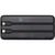 Adhil 10 W 10.000 mAh Powerbank aus recyceltem Kunststoff mit 2 integrierten Kabeln (Bild 1)