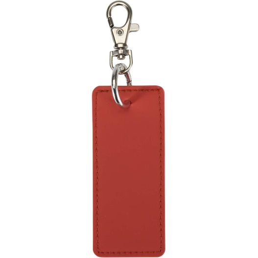 Resi Plus GRS recycelter rechteckiger Charm Schlüsselanhänger (Bild 1)