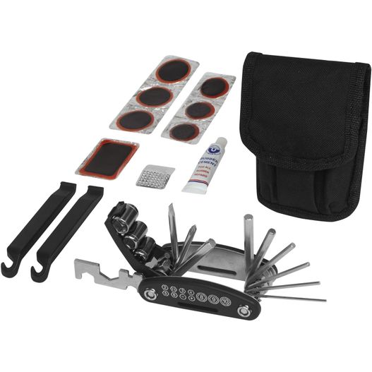 ein multi-tool-kit mit einem gehäuse und einem paar scheren Wheelie Fahrrad Reparaturwerkzeug (Bild 1)