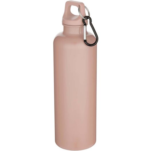 Oregon 750 ml einfarbige RS-zertifizierte Wasserflasche aus recyceltem Kunststoff mit Karabinerhaken (Bild 1)