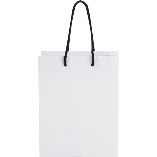 Produktabbildung Handgefertigte 170 g/m² Integra-Papiertüte mit Kunststoffgriffen – mittel Handgefertigte 170 g/m² Integra-Papiertüte mit Kunststoffgriffen – mittel (Bild 1)